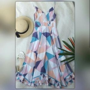 Maxi silk dress very pretty